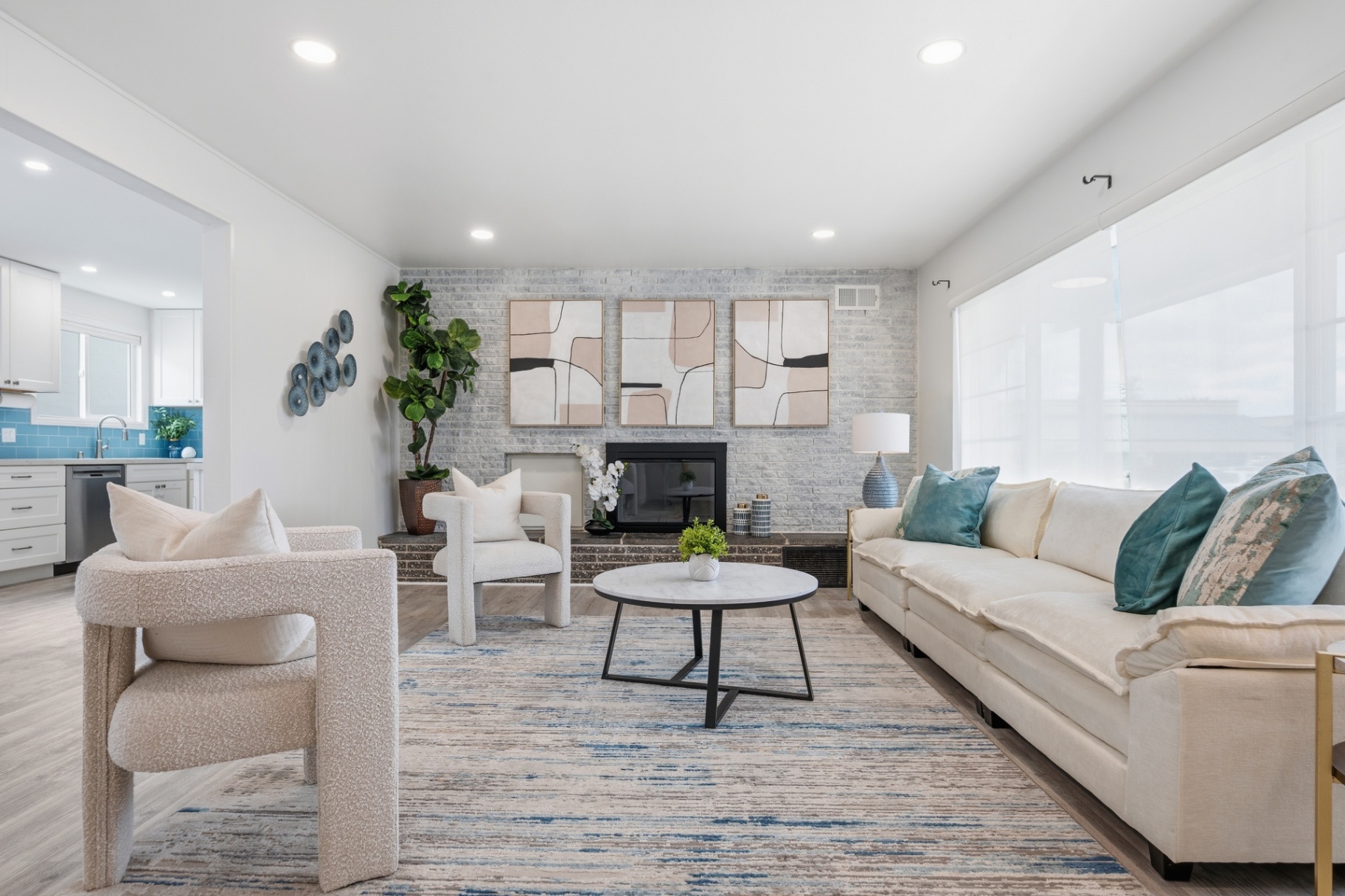 Living room from second angle